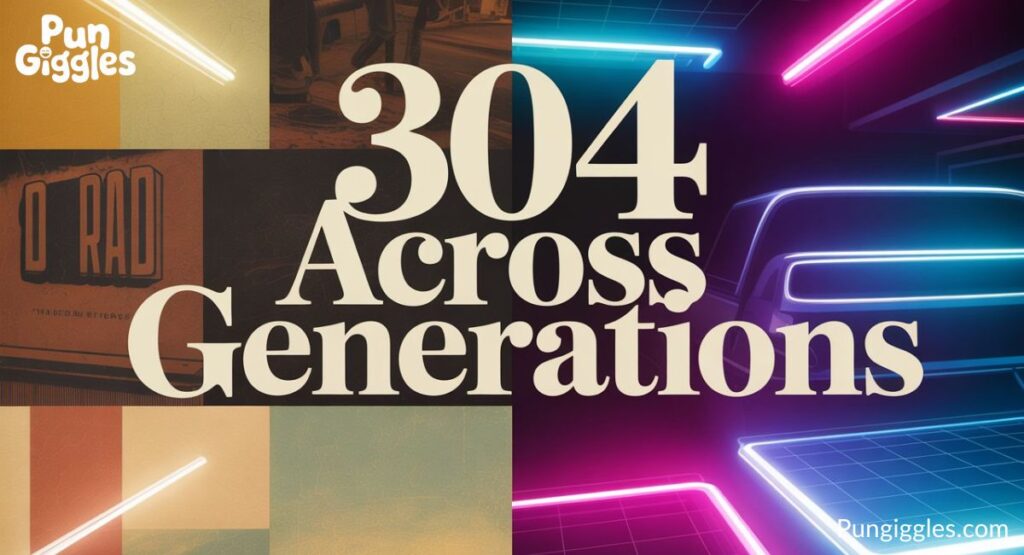 How the Meaning of “304” Changes Across Different Generations