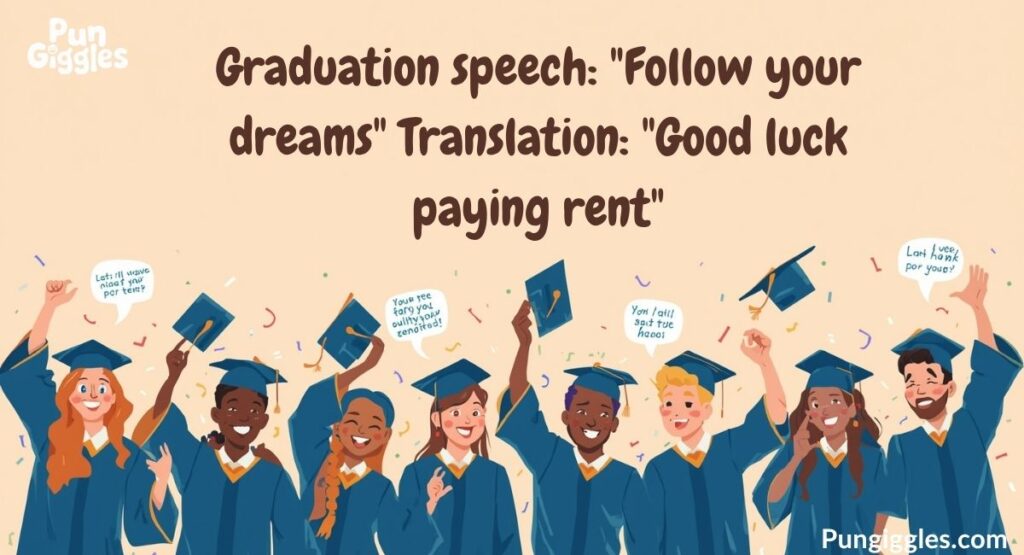 Jokes About Graduation Speeches