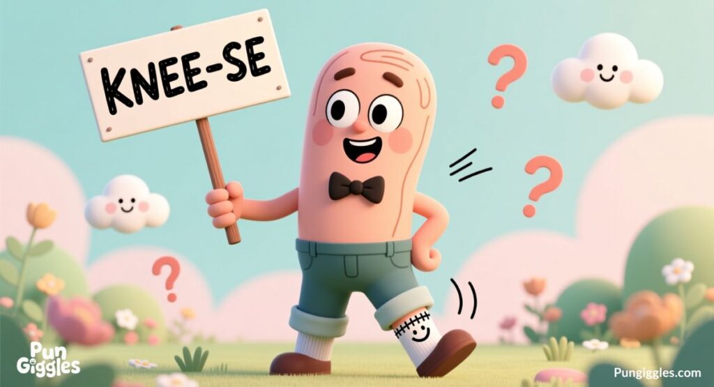 Knock-Knee'd Humor: A Leg Up on Laughter