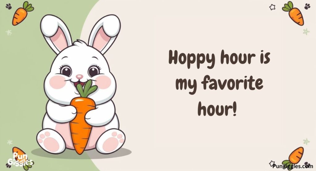 Rabbit Puns Captions