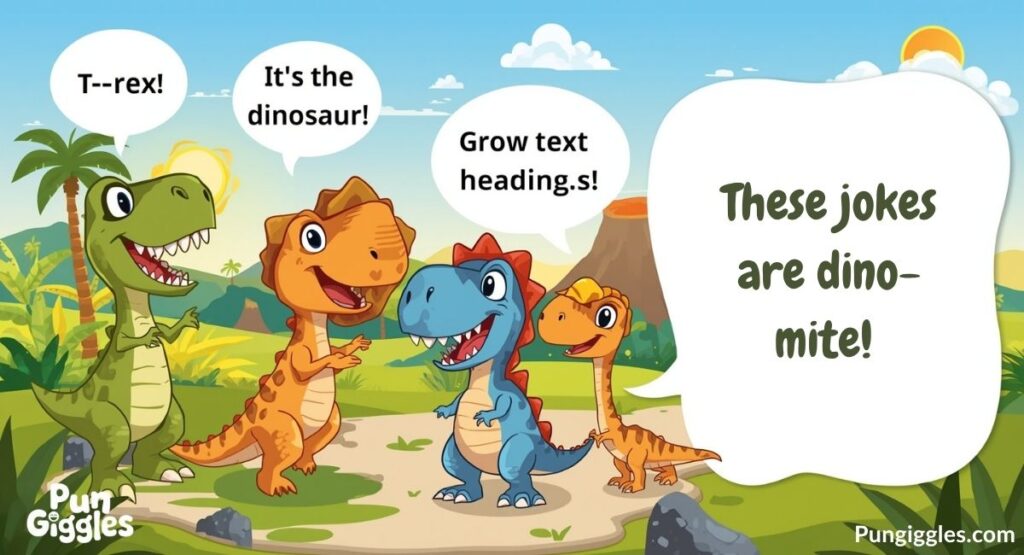Roar Into Laughter with Dinosaur Puns