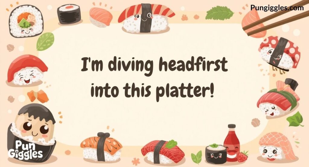 Rolling in the Deep: Diving Into Sushi Puns