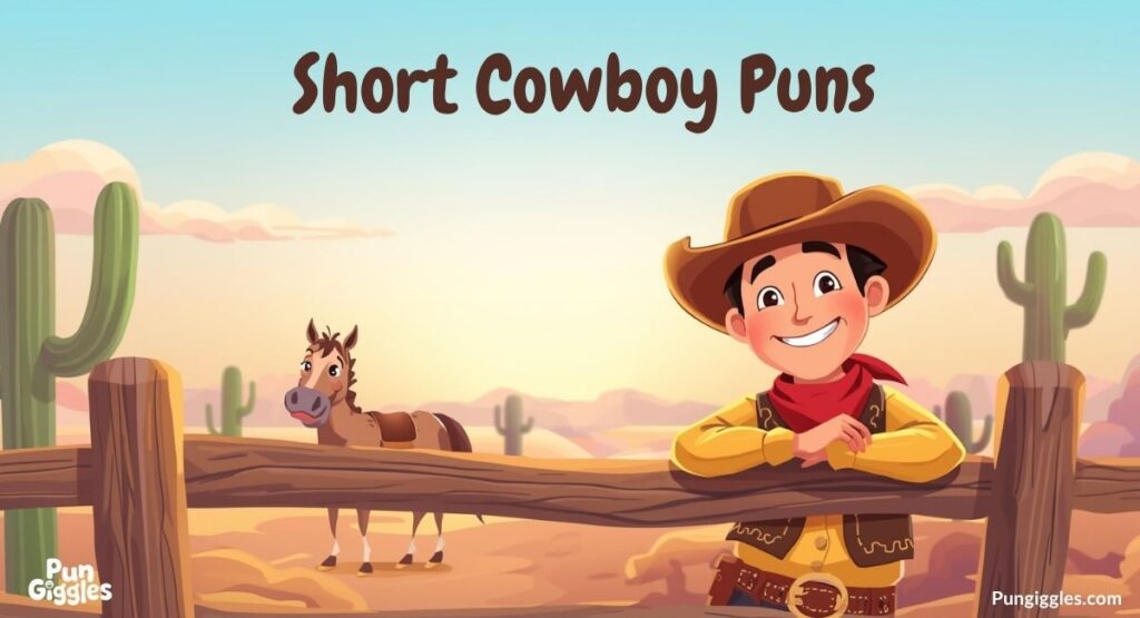 Short Cowboy Puns