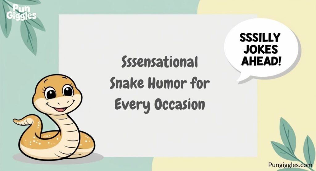 Sssensational Snake Humor for Every Occasion