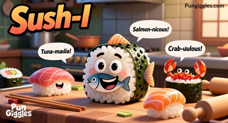 Sushi Puns That'll Roll You Over with Laughter