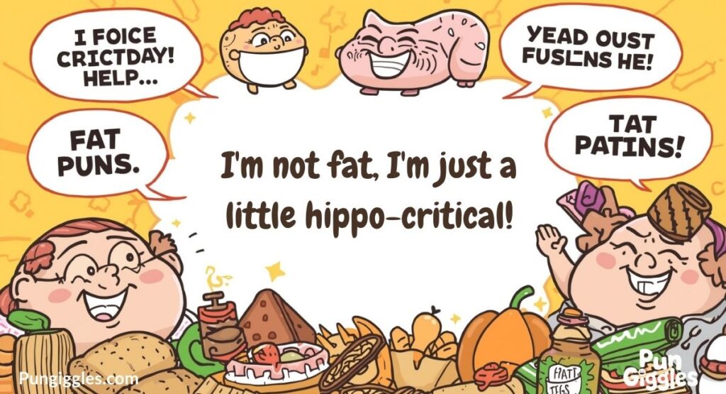 Wild and Chunky: Fat Puns Inspired by Animals