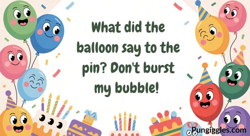 Balloon Q&A Puns