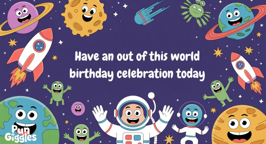 Birthday Space Puns