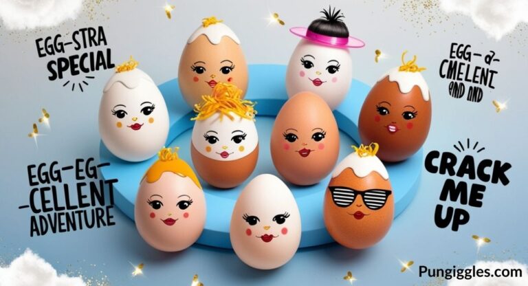 Egg Puns and Jokes So Funny You’ll Need a Hen-Kerchief