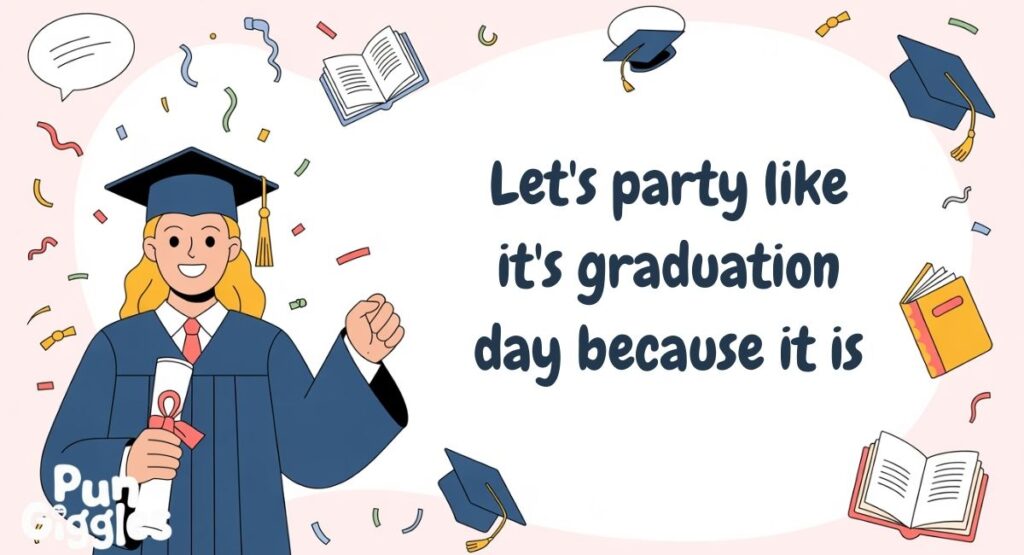 Graduation Party Puns