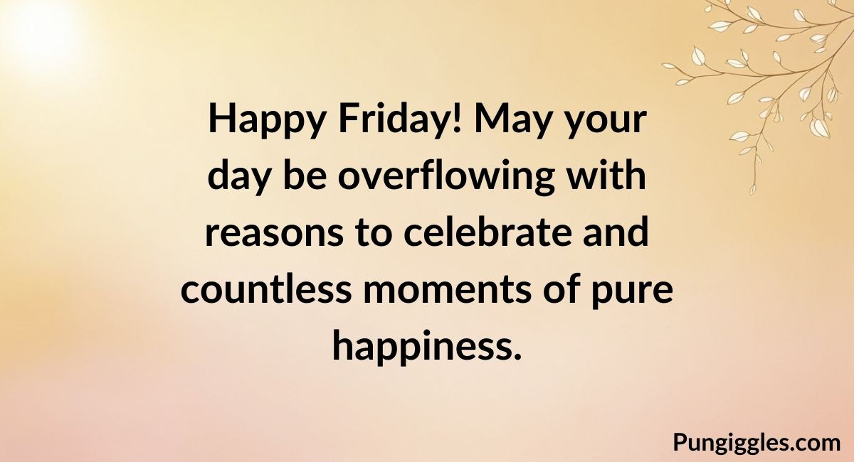 Happy Friday Blessings