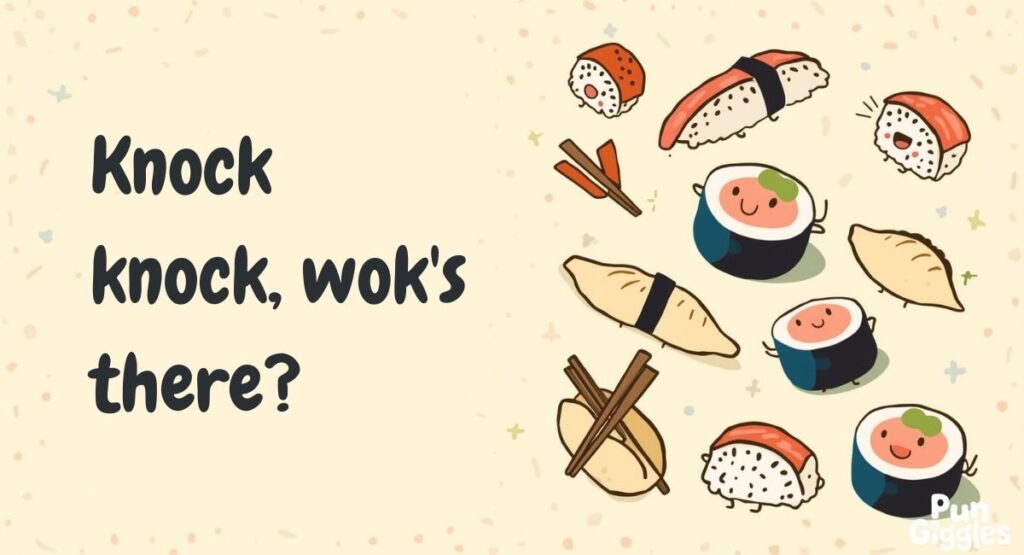 Knock Knock Jokes With a Delicious Twist