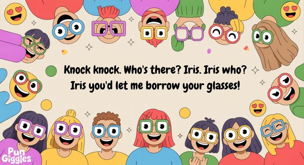 Knock Knock Who's There Glasses Jokes