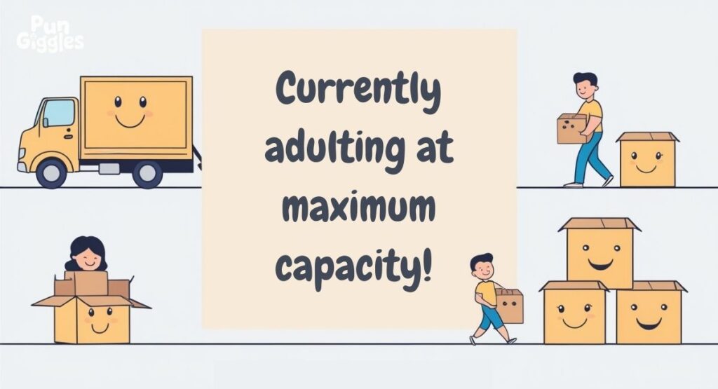 Moving Puns for Captions