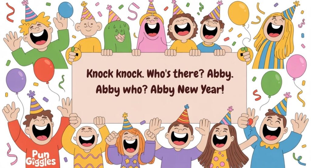 New Year's knock knock jokes