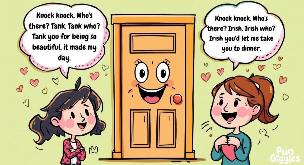 Pick-Up Line Knock Knock Jokes That Actually Work