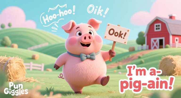 Pig Puns and Jokes That’ll Make Your Pen Pals Snort
