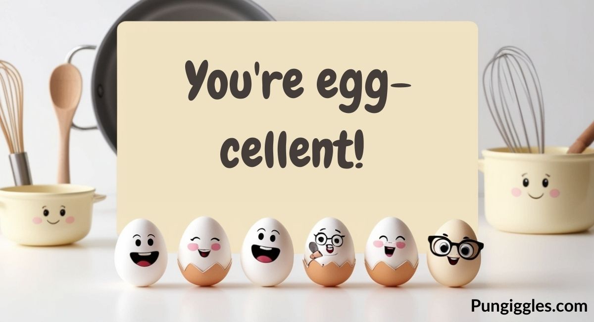 Short Egg Puns and Jokes