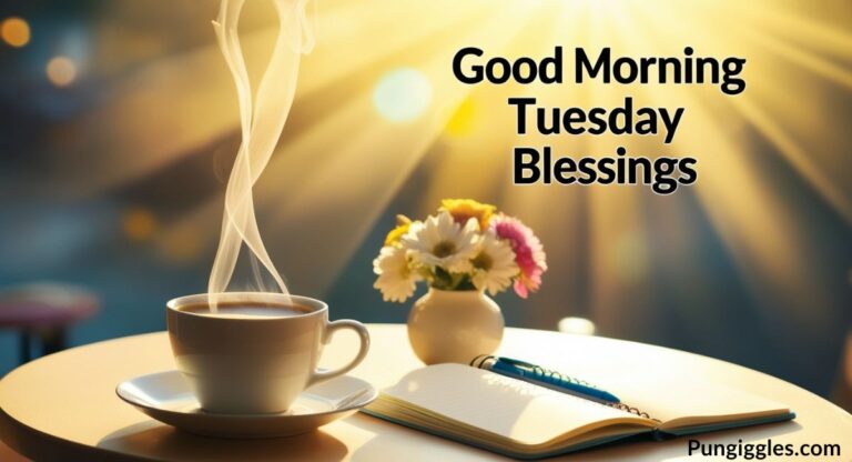 Sweet Good Morning Tuesday Blessings for Peace and Joy