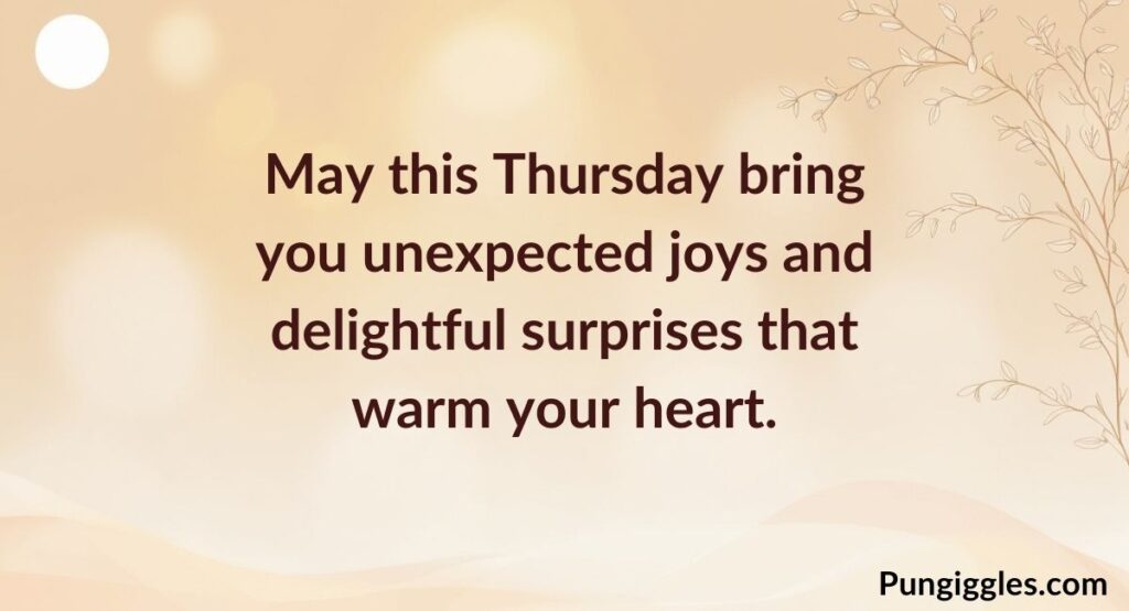 Thursday Blessings