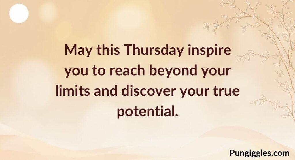 Thursday Inspirational Blessings