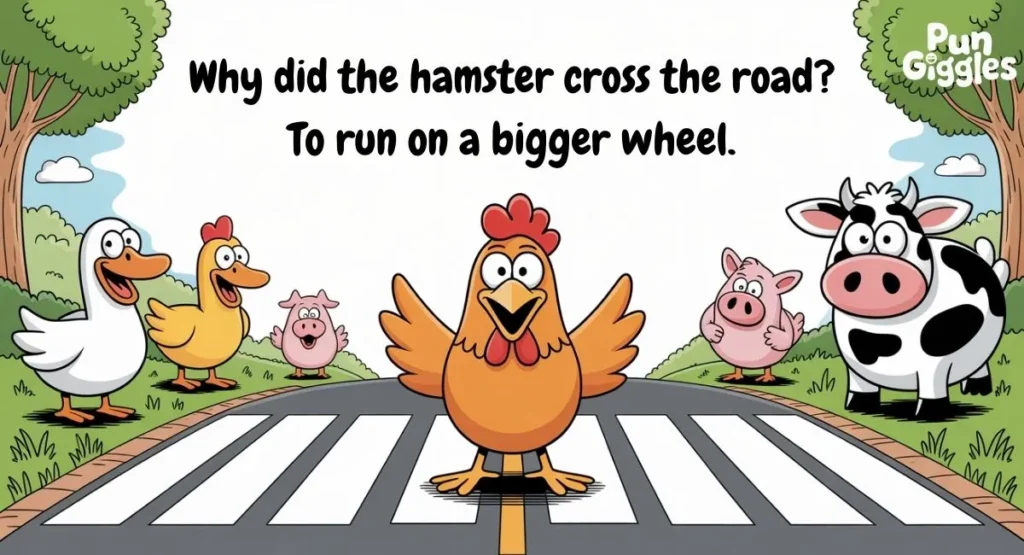Animal Themed Cross The Road Jokes for Pet Lovers