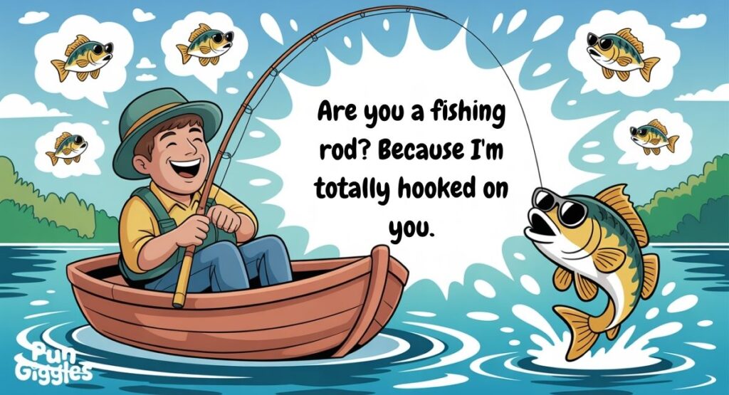 Flirty Dad Fishing Jokes That Go Overboard