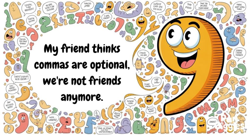 Hilarious Comma Jokes to Share with Friends