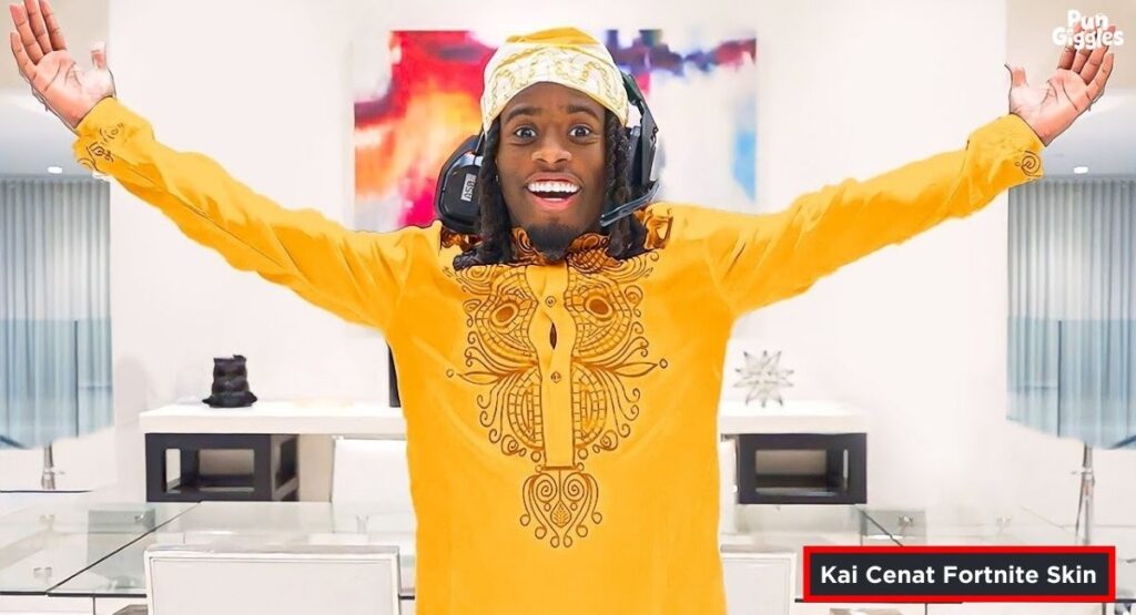 Kai Cenat Fortnite Skin