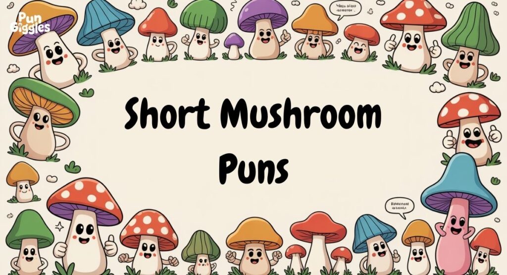 Short Mushroom Puns